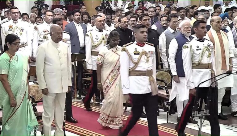 இந்திய துணை ஜனாதிபதி பதவி பிரமாண நிகழ்வில் செந்தில் தொண்டமான் பங்கேற்றார்!