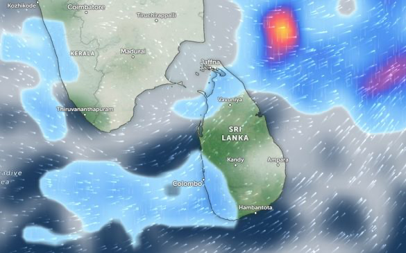நாட்டில் இன்றைய வானிலை நிலவரம்