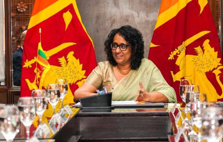 பிரதமர் ஹரிணி இந்தியா பயணம்