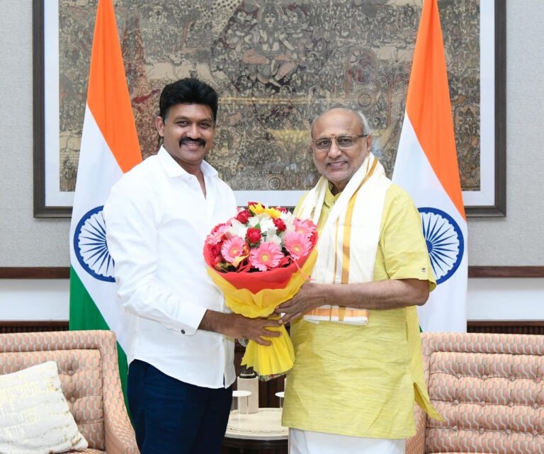 இந்திய துணை ஜனாதிபதியுடன் செந்தில் தொண்டமான் சந்திப்பு!