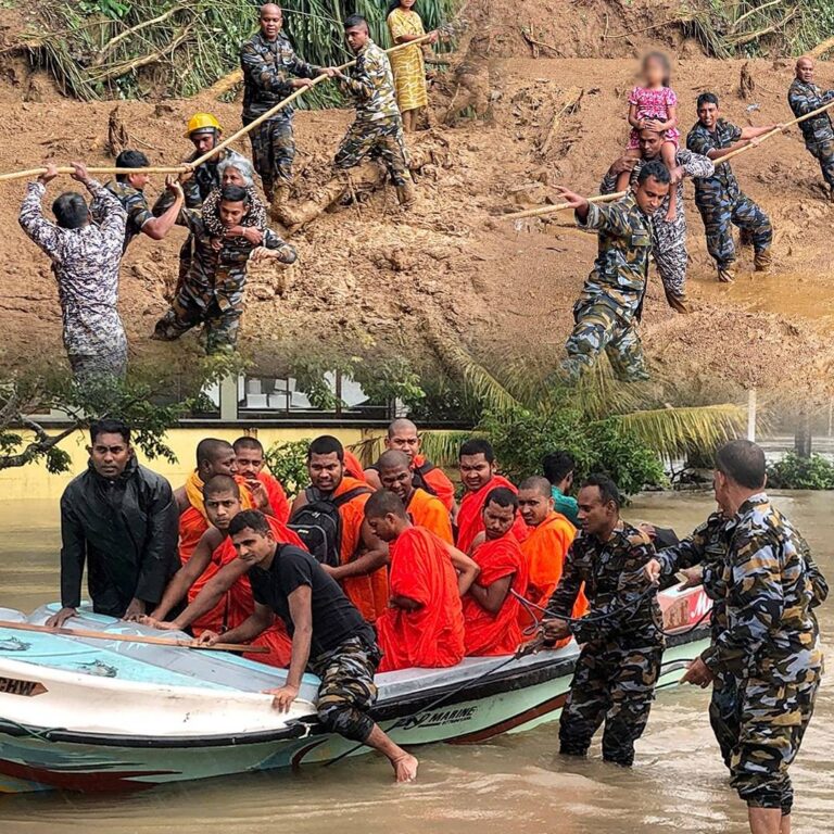 வெள்ளத்தால் பாதிக்கப்பட்ட சுமார் 870 பேர் உயிருடன் மீட்பு