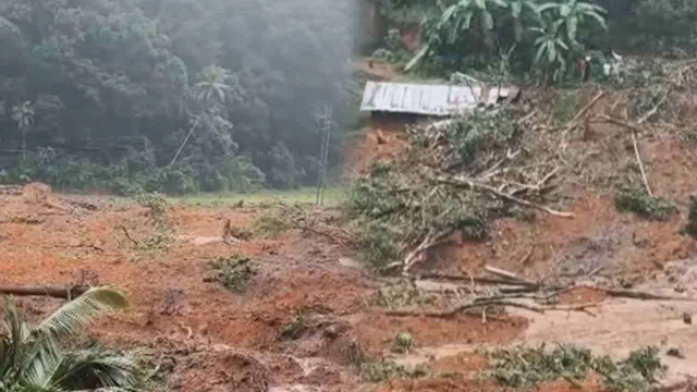 ரம்புக்கனையில் மண்சரிவு