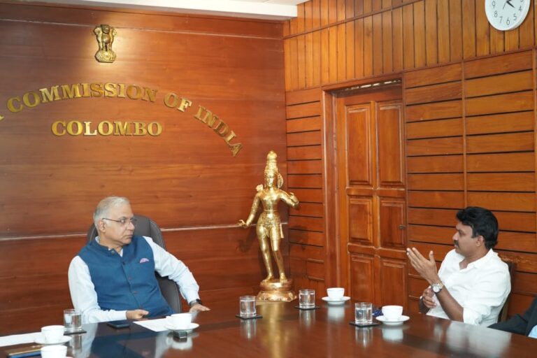 செந்தில், ஜீவன் தலைமையில் இந்திய உயர்ஸ்தானிகரை சந்தித்த இதொகா குழு