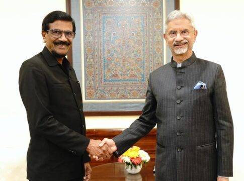 டில்வின் – ஜெய்சங்கர் இடையே சந்திப்பு