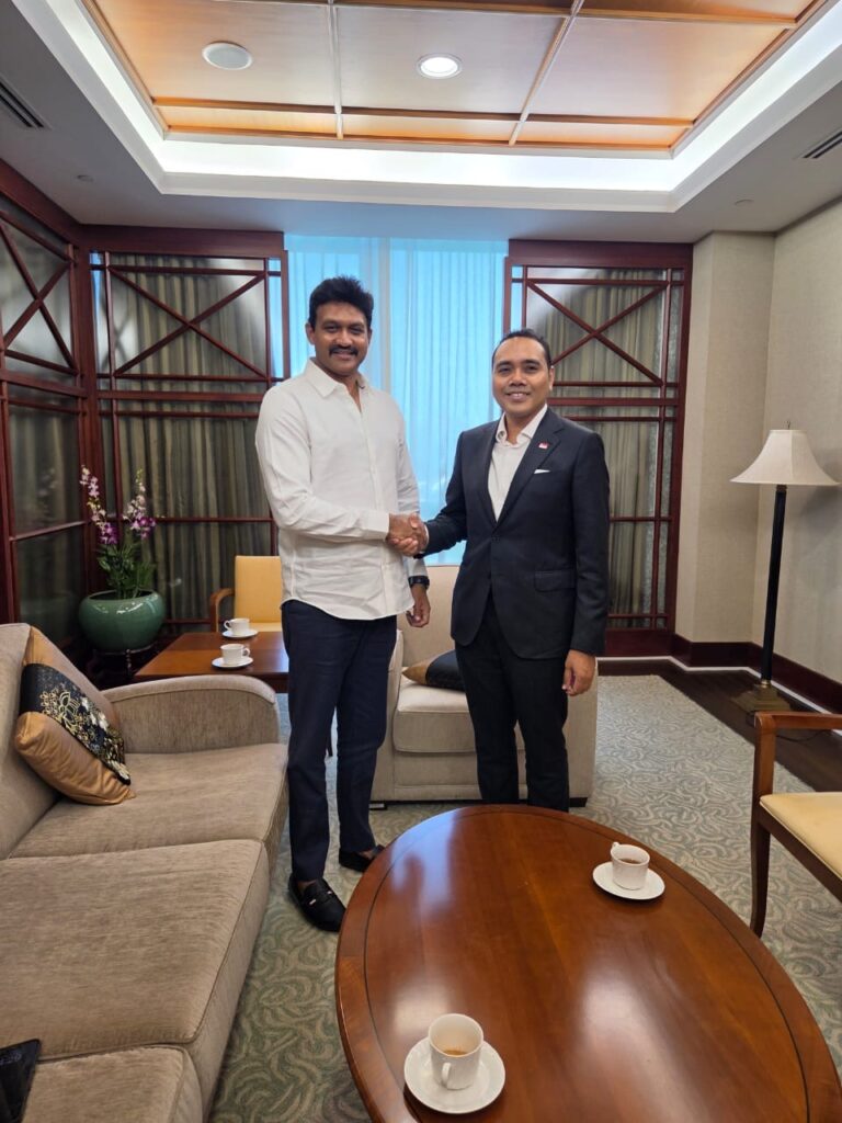 சிங்கப்பூர் வெளிவிவகார மற்றும் உள்துறை அமைச்சருடன் செந்தில் தொண்டமான் சந்திப்பு