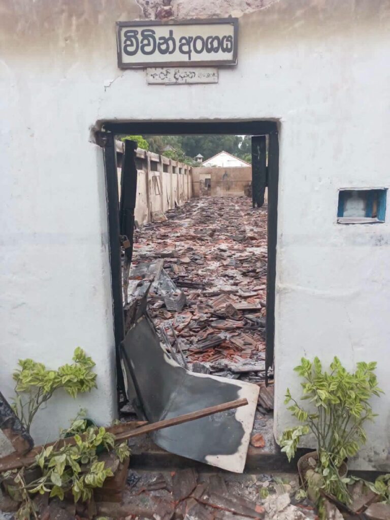 மஹர சிறைச்சாலையின் தற்போதைய நிலைமை